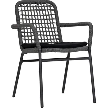 Zahradní jídelní židle ATROPE antracit