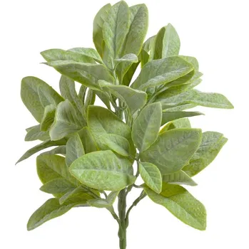 umělá květina Umělý flokovaný stachys - zelená