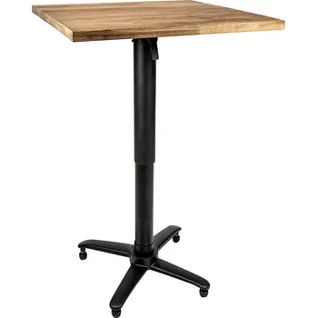 Zahradní stůl Zahradní stolová podnož ELBA černá pro desky max O80 cm nebo 80×80 cm