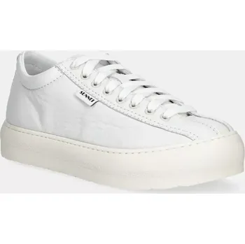 Pánská obuv Kožené sneakers boty Sunnei DREAMY BOWLING SHOXSNK004.LTH066.998 bílá 00X, EUR 36