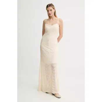 Dámské šaty Šaty Gestuz 10909573 béžová 01X, vel. S