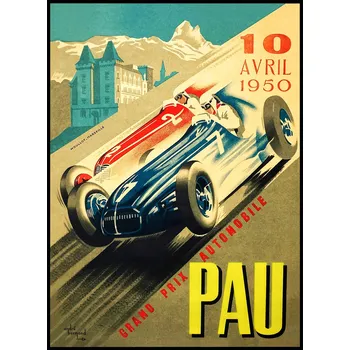 Obraz Plakát Grand Prix bez rámu 29,7 x 42 cm