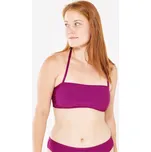 DECATHLON Dámské plavky horní díl bandážový Laura 80C FIALOVÁ