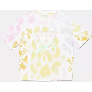 Chlapecké tričko Dětské tričko Guess zelená barva, J5GI10 K6YW4 J5GI10.K6YW4.PPYA 71X, vel. 158-166