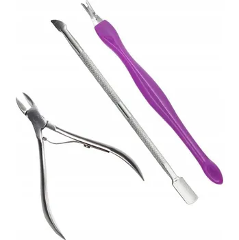 Sada na manikúru - škrabka dlátko kleštičky