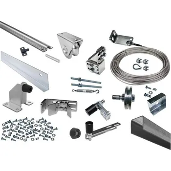 příslušenství k bráně CAIS SHORTBACK QUATTRO 8.0 - teleskopický systém pro čtyřdílná kolejová vrata do 8m