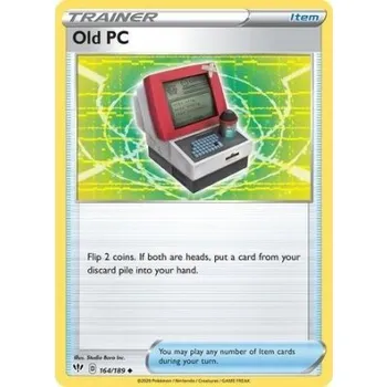 Sběratelská karetní hra Pokémon karta Old PC 164/189