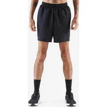 Pánské kraťasy KALENJI Pánské běžecké kraťasy Run 100 L ČERNÁ