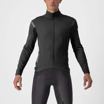 Cyklistická bunda CASTELLI Cyklistická zateplená bunda - PERFETTO ROS 2 - antracitová 3XL