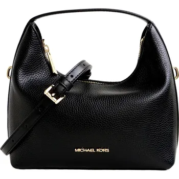 Kožená crossbody kabelka Michael Kors Ember sm černá