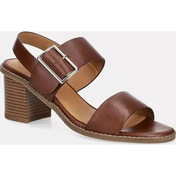 Dámské sandále Kožené sandály Jonak ACRE 3400002 hnědá 88X, EUR 37