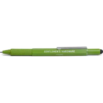 Multifunkční pero Gentlemen's Hardware Tooling Pen 6 v 1 zelená barva GEN841UK 71X