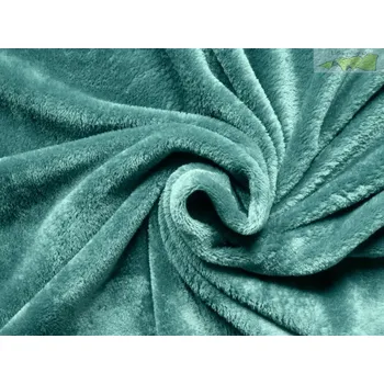 flanel fleece petrolejový