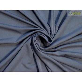 tmavě modrý bavlněný úplet 2807