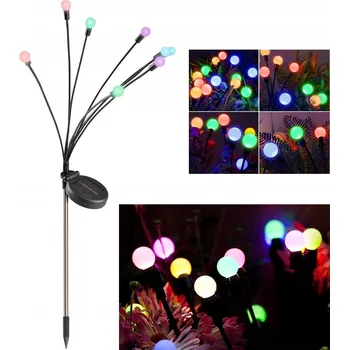 Stojací lampa Solární lampa zapichovací Goldlux černá 70 cm 1 ks