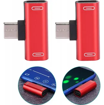 Datové redukce ADAPTÉR PŘECHODKA KONVERTOR Z TYPE-C NA USB 2KS