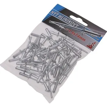 Nýt Nýty ALU 4.8x14mm 50ks