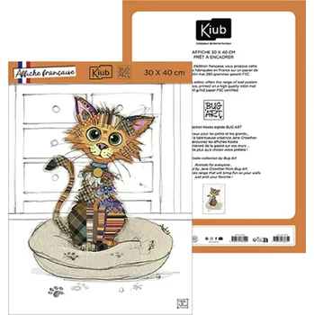 Designový tisk 30x40 cm AFM21U07 BUG ART KIUB