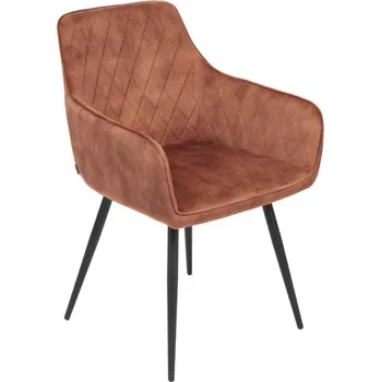 Jídelní židle Jídelní židle SATORI sametová cihlová 897639