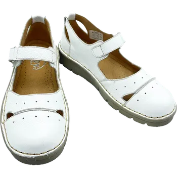 Dámské polobotky HILBY – Dámské polobotky 1382, bílá Velikost: 41