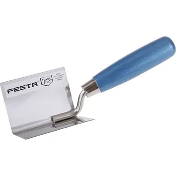 Zednická lžíce Lžíce nerez koutová FESTA dřev.ruč. 80x60x60mm