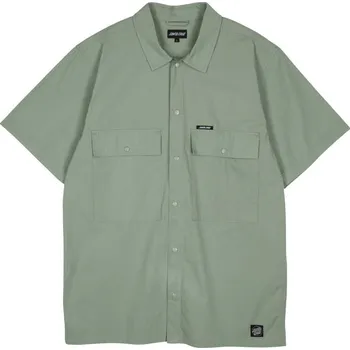 Pánská košile SANTA CRUZ košile - SS Service Shirt Moon Rock (MOON ROCK) velikost: L