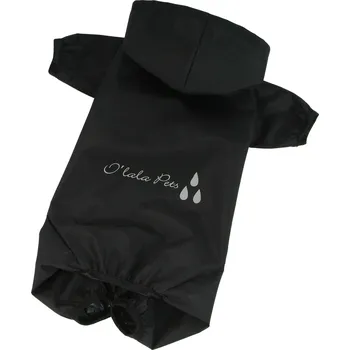 Obleček pro psa Kombinéza Rain - černá XL