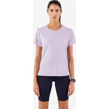 Pánské tričko KIPRUN Dámské běžecké tričko Run 500 Dry L FIALOVÁ
