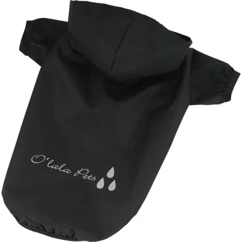 Obleček pro psa Bunda Rain - černá XXL