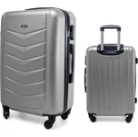 JAKS Cestovní kufry 520 Pro Barevné varianty: šedá XXL + kosmetická taška zdarma