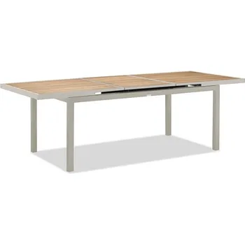 Zahradní stůl Zahradní jídelní rozkládací stůl HECK WHITE