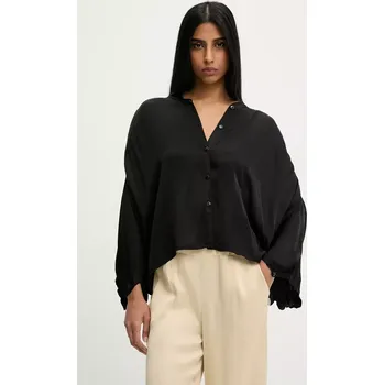 Dámská košile Košile Answear.LAB dámská, černá barva, relaxed MS2004.ijk 99X, vel. S/M