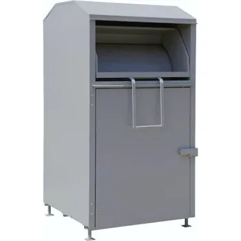 Zásuvkový kontejner Plastik Gogić Kontejner na textil 2,5 m3 Šedý