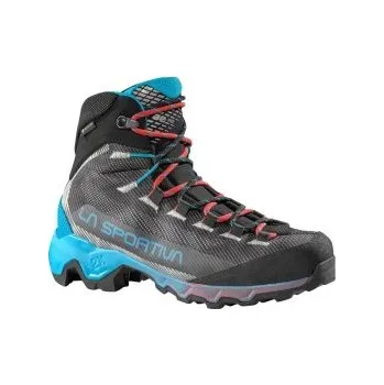Dámská treková obuv La Sportiva Aequilibrium Hike Women GTX carbon/malibu blue EU 37,5 obuv + DÁREK DLE VÝBĚRU!