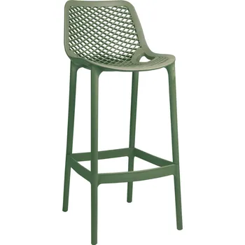 Zahradní barová židle AIR zelená