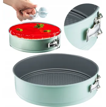 Forma na pečení FORMA NA DORT PLECH NA DORT KULATÝ 26 CM FORMA S OBRUČÍ NA PEČENÍ DORTŮ