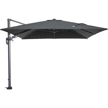 Slunečník Zahradní slunečník EIFEL černá/šedá 300x300cm