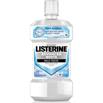 Ústní voda LISTERINE ústní voda ADVANCED WHITE MILD TASTE 500ml