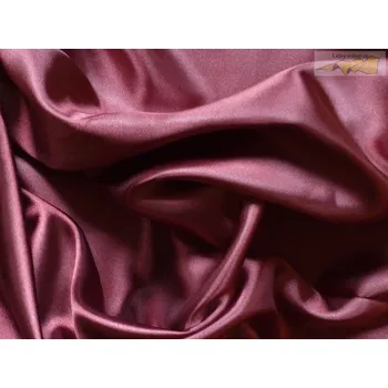 saténová podšívka bordo