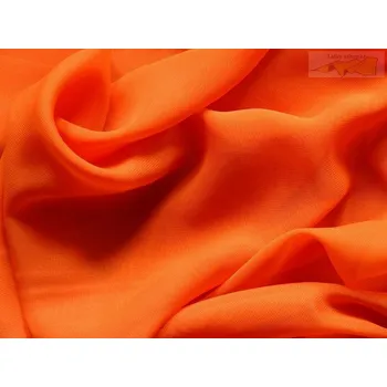 šifon 220 oranžový