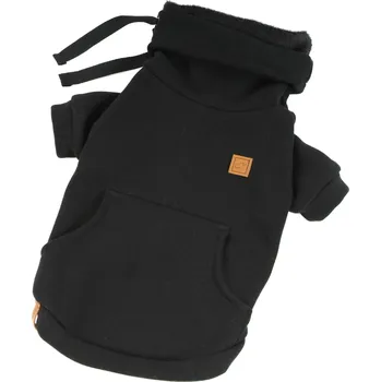 Obleček pro psa Mikina Arthur buldoček - černá XL