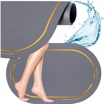 Koupelnová předložka RYCHLESCHNOUCÍ KOUPELNOVÁ PŘEDLOŽKA PROTIUKLUZOVÁ SAVÁ