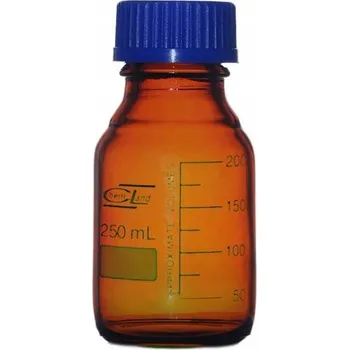 Láhev Láhev s modrým víčkem 2000 ml oranžová