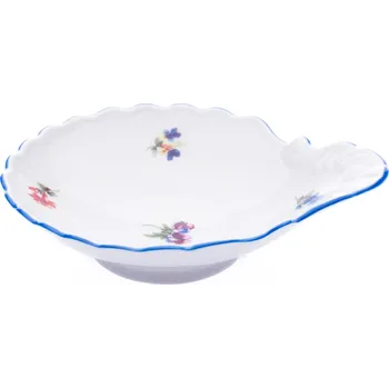 Český porcelán, a.s., Dubí Miska na džem, 12,5 cm, rakouská házenka, Český porcelán