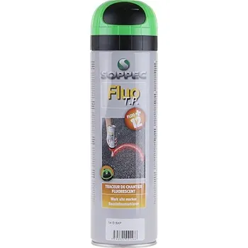 univerzální barva Sprej fluorescenční FLUO 12M zelený 500ml