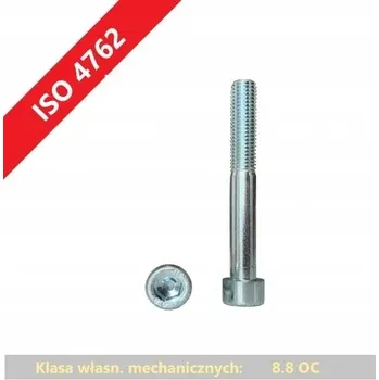 Šroub Šroub s vnitřním šestihranem M8x120-8.8 pozinkovaný, ISO 4762 - 1 ks