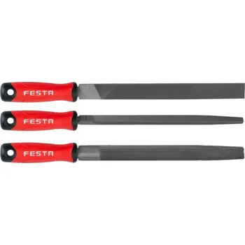 Sada pilníků FESTA 3ks 250mm/hrubost 2