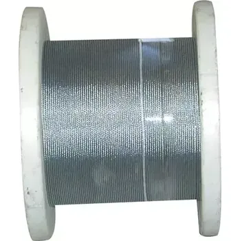 Železářství Lanko ocelové 1 mm ZCCZ, pozinkované 1 m – balení 500 m, max. zatížení 47 kg