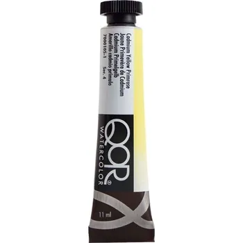 Vodová barva QOR Watercolor 7000105-1 Akvarelová barva Cadmium Yellow Primrose 11 ml 1 ks