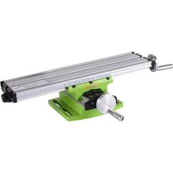 Křížový pracovní stůl 310x90mm zelený hliník (KS30)